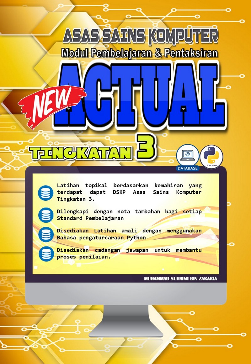  NEW ACTUAL: LATIHAN TOPIKAL TINGKATAN 3